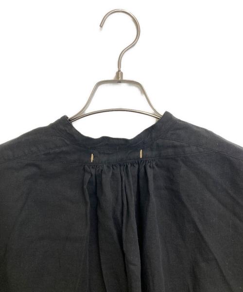 SUZUKI TAKAYUKI（スズキタカユキ）SUZUKI TAKAYUKI (スズキタカユキ) puff-sleeve shirt dress ブラック サイズ:SIZE Freeの古着・服飾アイテム