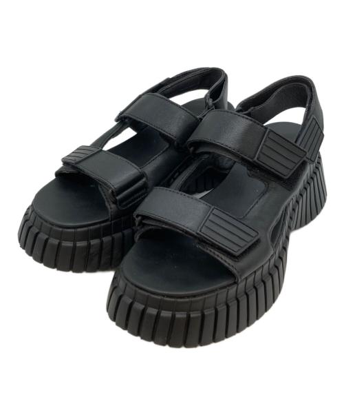 CAMPER（カンペール）CAMPER (カンペール) BCN / サンダル ブラック サイズ:SIZE 38の古着・服飾アイテム