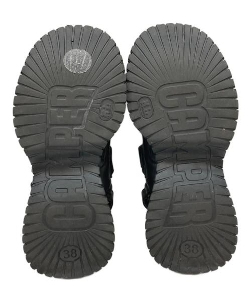 CAMPER（カンペール）CAMPER (カンペール) BCN / サンダル ブラック サイズ:SIZE 38の古着・服飾アイテム