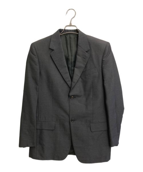 LOUIS VUITTON（ルイ ヴィトン）LOUIS VUITTON (ルイ ヴィトン) ウールシルク2Bジャケット グレー サイズ:SIZE 46の古着・服飾アイテム