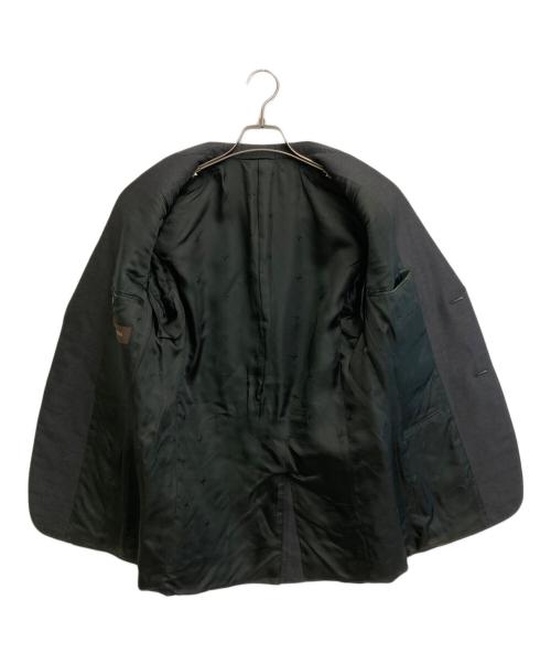 LOUIS VUITTON（ルイ ヴィトン）LOUIS VUITTON (ルイ ヴィトン) ウールシルク2Bジャケット グレー サイズ:SIZE 46の古着・服飾アイテム