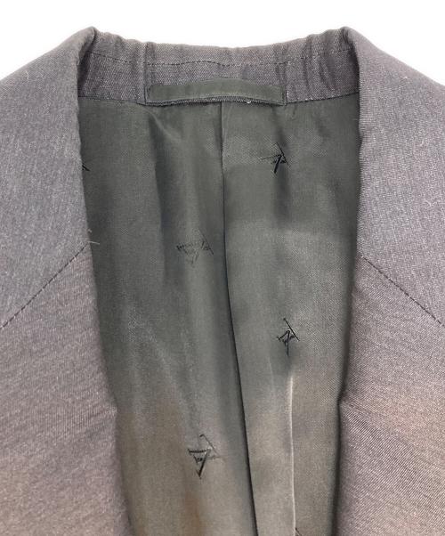 LOUIS VUITTON（ルイ ヴィトン）LOUIS VUITTON (ルイ ヴィトン) ウールシルク2Bジャケット グレー サイズ:SIZE 46の古着・服飾アイテム