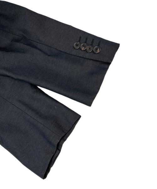 LOUIS VUITTON（ルイ ヴィトン）LOUIS VUITTON (ルイ ヴィトン) ウールシルク2Bジャケット グレー サイズ:SIZE 46の古着・服飾アイテム