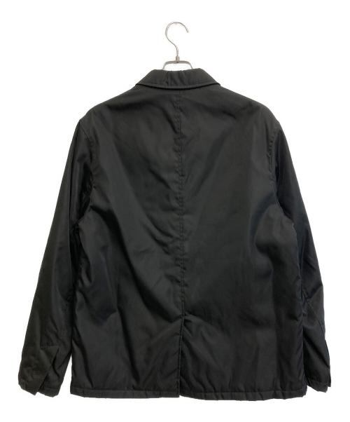 PRADA（プラダ）PRADA (プラダ) フロントテープナイロンジャケット ブラック サイズ:SIZE Sの古着・服飾アイテム