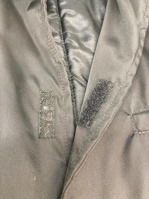 PRADA（プラダ）PRADA (プラダ) フロントテープナイロンジャケット ブラック サイズ:SIZE Sの古着・服飾アイテム