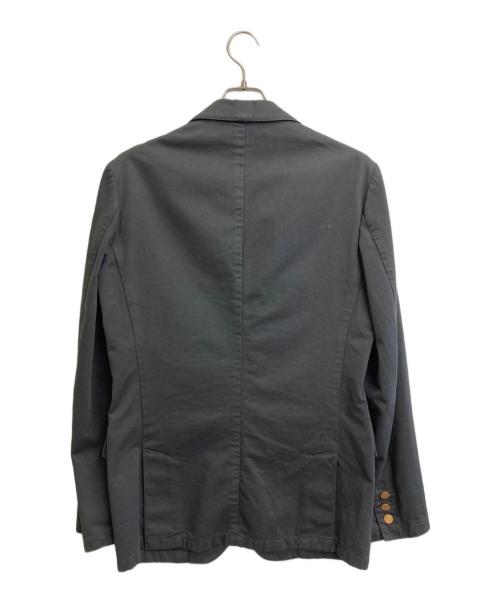 PRADA（プラダ）PRADA (プラダ) 金釦2Bコットンジャケット グレー サイズ:SIZE 46Rの古着・服飾アイテム