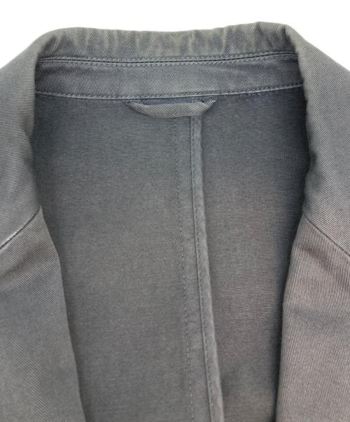 PRADA（プラダ）PRADA (プラダ) 金釦2Bコットンジャケット グレー サイズ:SIZE 46Rの古着・服飾アイテム
