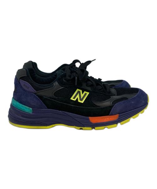 NEW BALANCE（ニューバランス）NEW BALANCE (ニューバランス) 992 ローカットスニーカー ブラック×ネイビー サイズ:SIZE 26cmの古着・服飾アイテム
