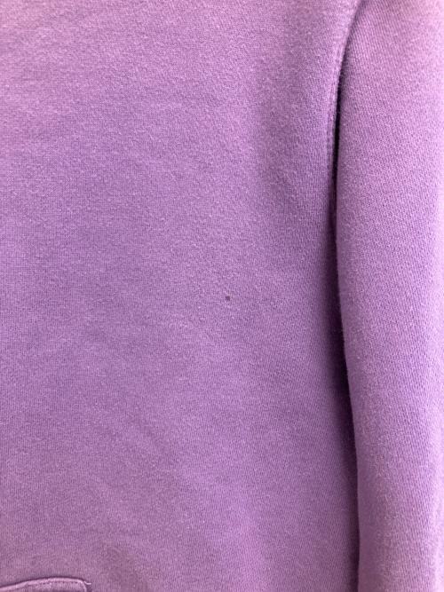 stussy（ステューシー）stussy (ステューシー) ロゴ刺繍パーカー パープル サイズ:Mの古着・服飾アイテム