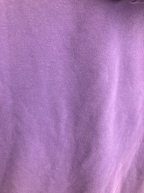 stussy（ステューシー）stussy (ステューシー) ロゴ刺繍パーカー パープル サイズ:Mの古着・服飾アイテム