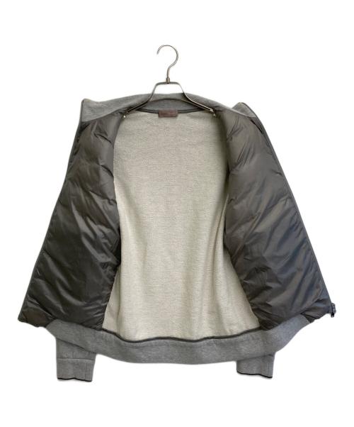 HERNO（ヘルノ）HERNO (ヘルノ) ハイブリッドスタンドカラーブルゾン グレー・ライトグレー サイズ:SIZE 46の古着・服飾アイテム