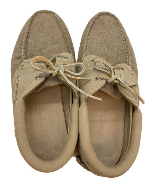 Timberland（ティンバーランド）Timberland (ティンバーランド) nonnative (ノンネイティブ) 3 EYE CLASSIC LUG ベージュ サイズ:SIZE 26.5cmの古着・服飾アイテム