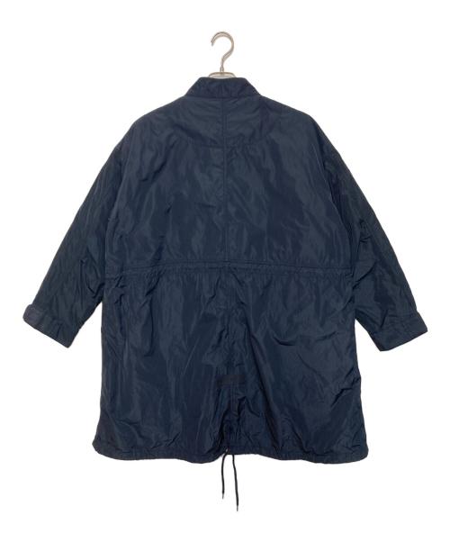 pual ce cin（ピュアルセシン）pual ce cin (ピュアルセシン) スタンドカラーフィッシュテールコート ネイビー サイズ:F 未使用品の古着・服飾アイテム