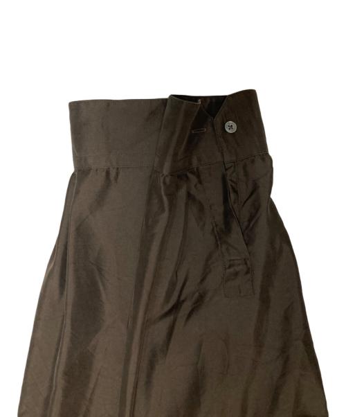 ssstein（シュタイン）ssstein (シュタイン) CUPRO TWILL OVERSIZED LS SHIRT ブラウン サイズ:Ｍの古着・服飾アイテム