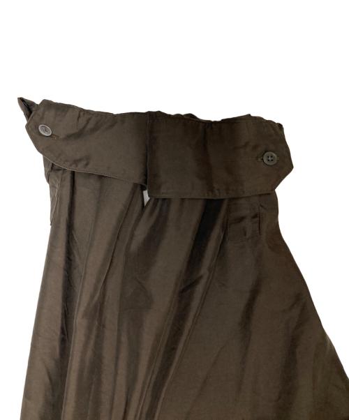 ssstein（シュタイン）ssstein (シュタイン) CUPRO TWILL OVERSIZED LS SHIRT ブラウン サイズ:Ｍの古着・服飾アイテム