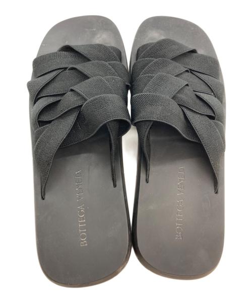 BOTTEGA VENETA（ボッテガベネタ）BOTTEGA VENETA (ボッテガベネタ) PLAT MULE ブラック サイズ:46の古着・服飾アイテム