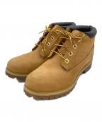 Timberlandティンバーランド）の古着「WATERPROOF BOOT WHEAT NUBACK」｜ブラウン