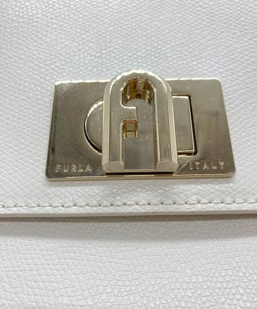 FURLA 1927（フルラ）FURLA 1927 (フルラ) ミニ クロスボディ ショルダーバッグ ホワイトの古着・服飾アイテム