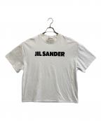 JIL SANDERジルサンダー）の古着「ロゴプリントコットンTシャツ」｜ホワイト