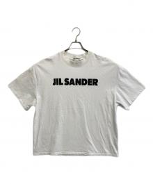 JIL SANDER（ジルサンダー）の古着「ロゴプリントコットンTシャツ」｜ホワイト