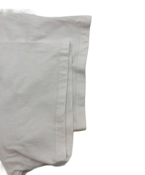 JIL SANDER（ジルサンダー）JIL SANDER (ジルサンダー) ロゴプリントコットンTシャツ ホワイト サイズ:Lの古着・服飾アイテム