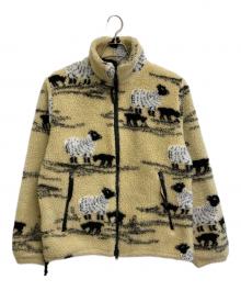 FARFIELD ORIGINAL（ファーフィールドオリジナル）の古着「Sheep-Lamb フリースジャケット」｜ベージュ