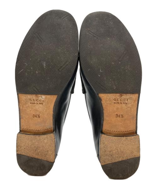 GUCCI（グッチ）GUCCI (グッチ) 1953 ホースビット ローファー ブラック サイズ:34 1/2の古着・服飾アイテム