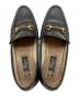 中古・古着 GUCCI (グッチ) 1953 ホースビット ローファー ブラック サイズ:34 1/2：20000円