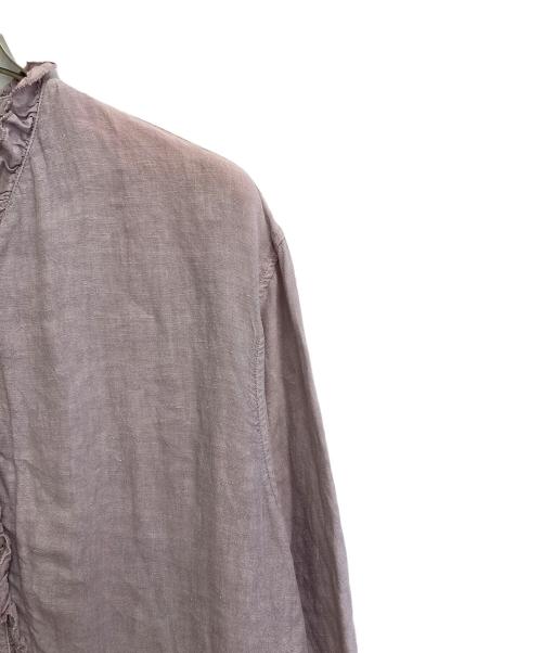 nest Robe（ネストローブ）nest Robe (ネストローブ) コットンリネンワンピース ピンク サイズ:SIZE Freeの古着・服飾アイテム