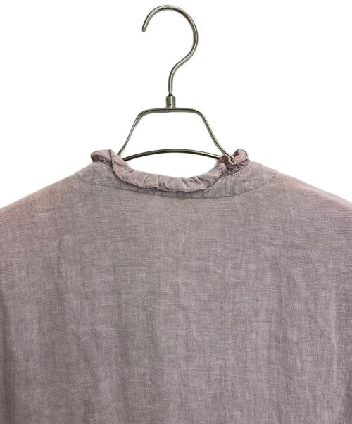 nest Robe（ネストローブ）nest Robe (ネストローブ) コットンリネンワンピース ピンク サイズ:SIZE Freeの古着・服飾アイテム