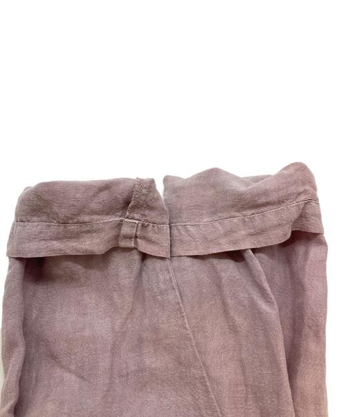 nest Robe（ネストローブ）nest Robe (ネストローブ) コットンリネンワンピース ピンク サイズ:SIZE Freeの古着・服飾アイテム