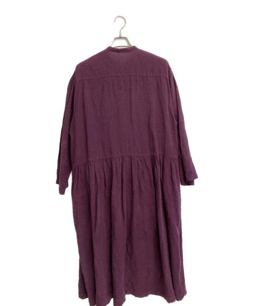 nest Robe（ネストローブ）nest Robe (ネストローブ) ヴィンテージフラワープリント2wayギャザードレス ブラック サイズ:SIZE Freeの古着・服飾アイテム