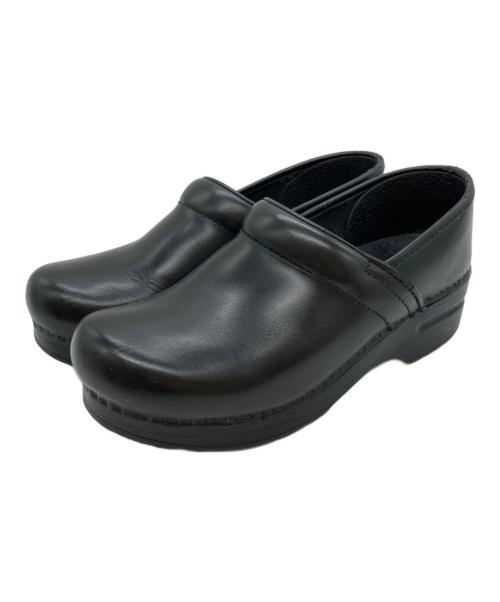 dansko（ダンスコ）dansko (ダンスコ) プロフェッショナル レザースリッポン ブラック サイズ:38の古着・服飾アイテム