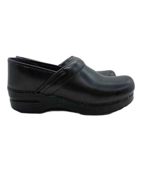 dansko（ダンスコ）dansko (ダンスコ) プロフェッショナル レザースリッポン ブラック サイズ:38の古着・服飾アイテム