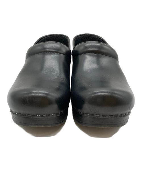 dansko（ダンスコ）dansko (ダンスコ) プロフェッショナル レザースリッポン ブラック サイズ:38の古着・服飾アイテム