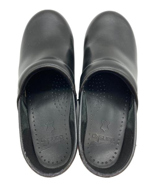 dansko（ダンスコ）dansko (ダンスコ) プロフェッショナル レザースリッポン ブラック サイズ:38の古着・服飾アイテム