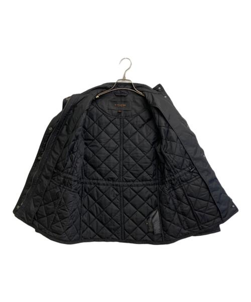 COACH（コーチ）COACH (コーチ) キルティングジャケット ブラック サイズ:SIZE Sの古着・服飾アイテム