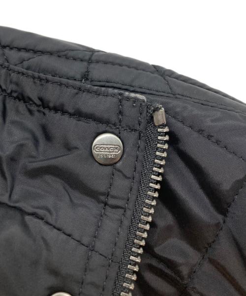 COACH（コーチ）COACH (コーチ) キルティングジャケット ブラック サイズ:SIZE Sの古着・服飾アイテム