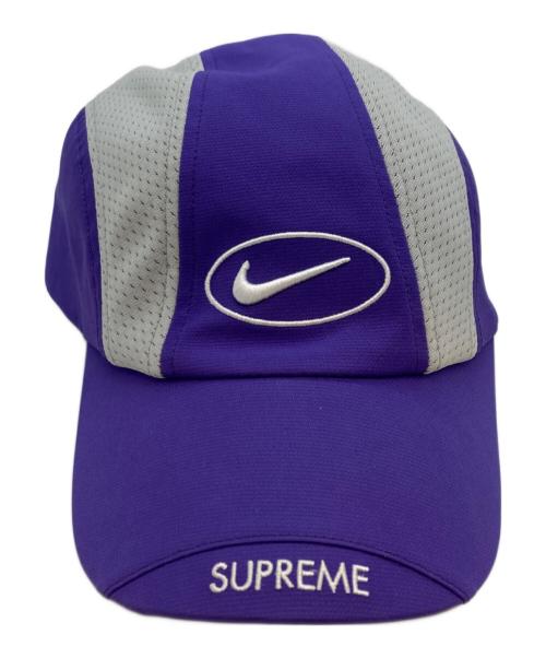NIKE（ナイキ）NIKE (ナイキ) Supreme (シュプリーム) キャップ パープル サイズ:SIZE Freeの古着・服飾アイテム