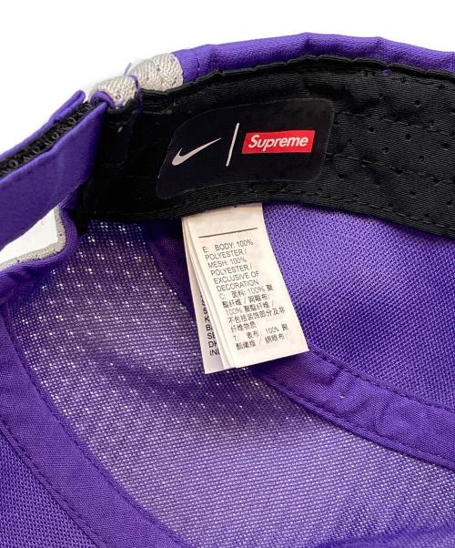 NIKE（ナイキ）NIKE (ナイキ) Supreme (シュプリーム) キャップ パープル サイズ:SIZE Freeの古着・服飾アイテム