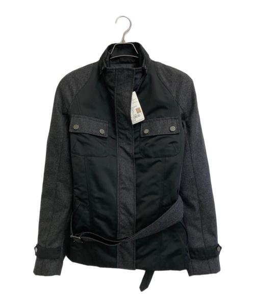 BURBERRY LONDON（バーバリーロンドン）BURBERRY LONDON (バーバリーロンドン) 切り替えショートコート ブラック サイズ:SIZE 46 未使用品の古着・服飾アイテム