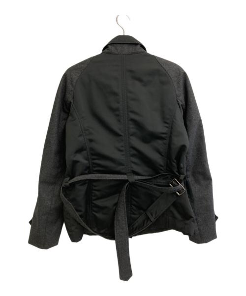 BURBERRY LONDON（バーバリーロンドン）BURBERRY LONDON (バーバリーロンドン) 切り替えショートコート ブラック サイズ:SIZE 46 未使用品の古着・服飾アイテム