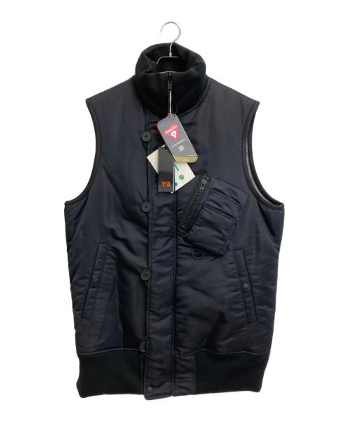 Y-3（ワイスリー）Y-3 (ワイスリー) オーバーサイズリバーシブルベスト ブラック サイズ:SIZE Mの古着・服飾アイテム