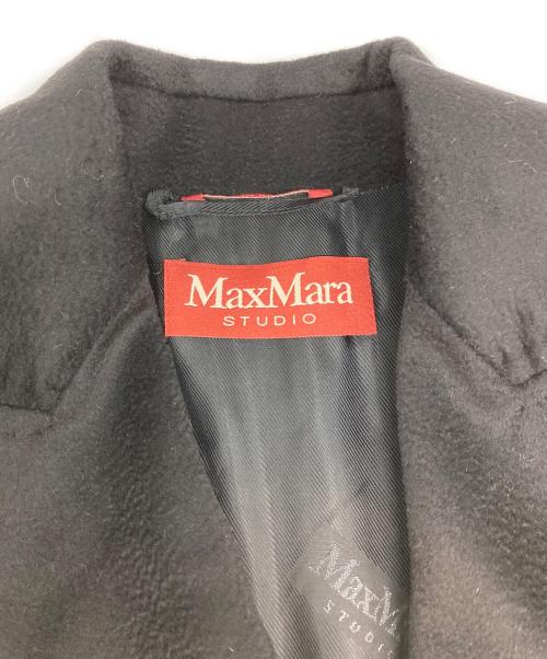 MaxMara（マックスマーラ）MaxMara (マックスマーラ) Pコート ブラック サイズ:SIZE 40の古着・服飾アイテム