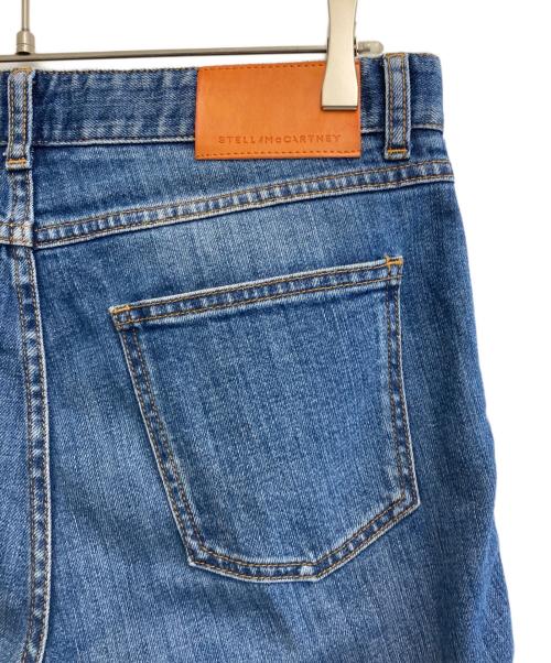 STELLA McCARTNEY（ステラマッカートニー）STELLA McCARTNEY (ステラマッカートニー) サイドラインデニムパンツ ブルー サイズ:27の古着・服飾アイテム