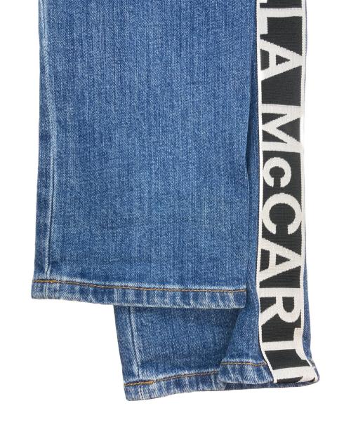 STELLA McCARTNEY（ステラマッカートニー）STELLA McCARTNEY (ステラマッカートニー) サイドラインデニムパンツ ブルー サイズ:27の古着・服飾アイテム