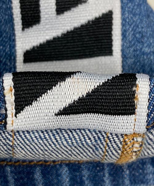 STELLA McCARTNEY（ステラマッカートニー）STELLA McCARTNEY (ステラマッカートニー) サイドラインデニムパンツ ブルー サイズ:27の古着・服飾アイテム