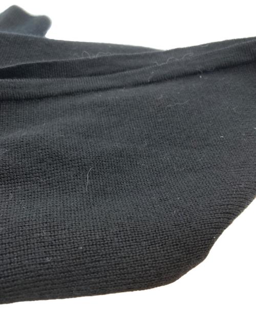 POLO RALPH LAUREN（ポロ・ラルフローレン）POLO RALPH LAUREN (ポロ・ラルフローレン) ビッグポニーステッチニットパーカー ブラック サイズ:XLの古着・服飾アイテム