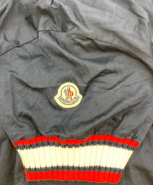 MONCLER（モンクレール）MONCLER (モンクレール) T-SHIRT GIROCOLLO ネイビー・ホワイト サイズ:SIZE Mの古着・服飾アイテム