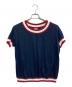 MONCLER（モンクレール）の古着「T-SHIRT GIROCOLLO」｜ネイビー・ホワイト